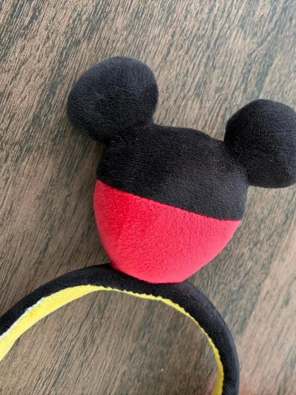 Mickey Mouse Inspired Ears Headband - Black & Red